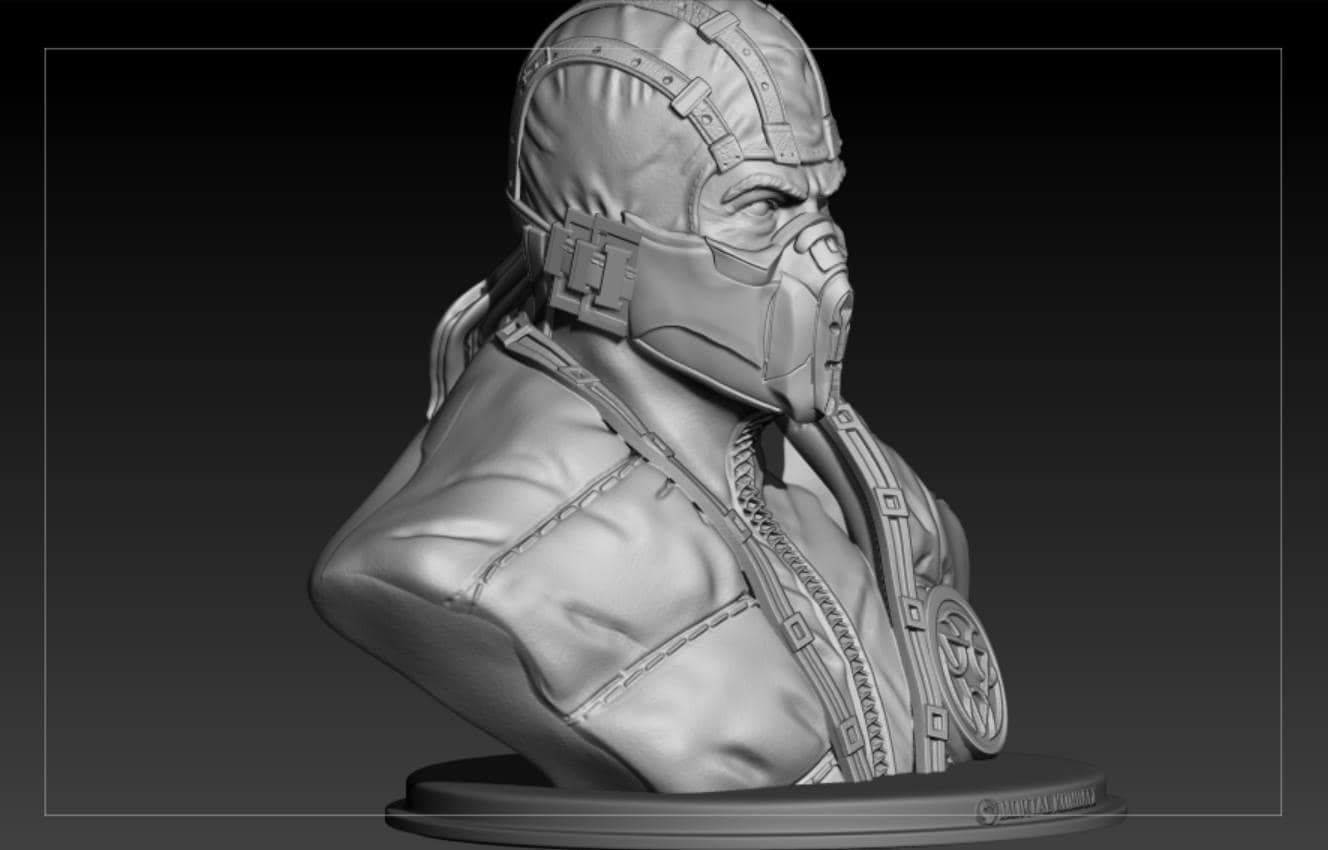 Busto Subzero MK grezzo da verniciare