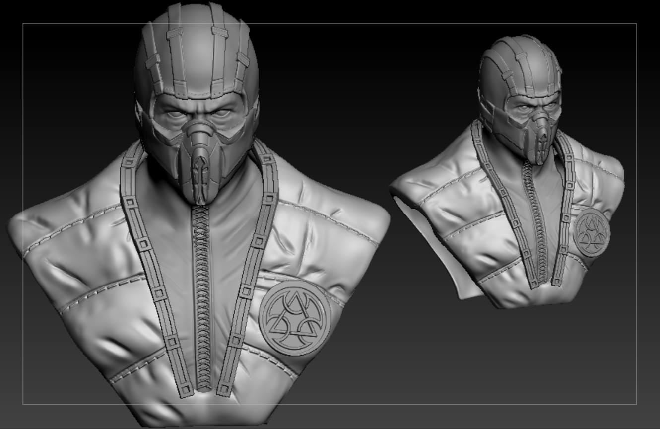 Busto Subzero MK grezzo da verniciare