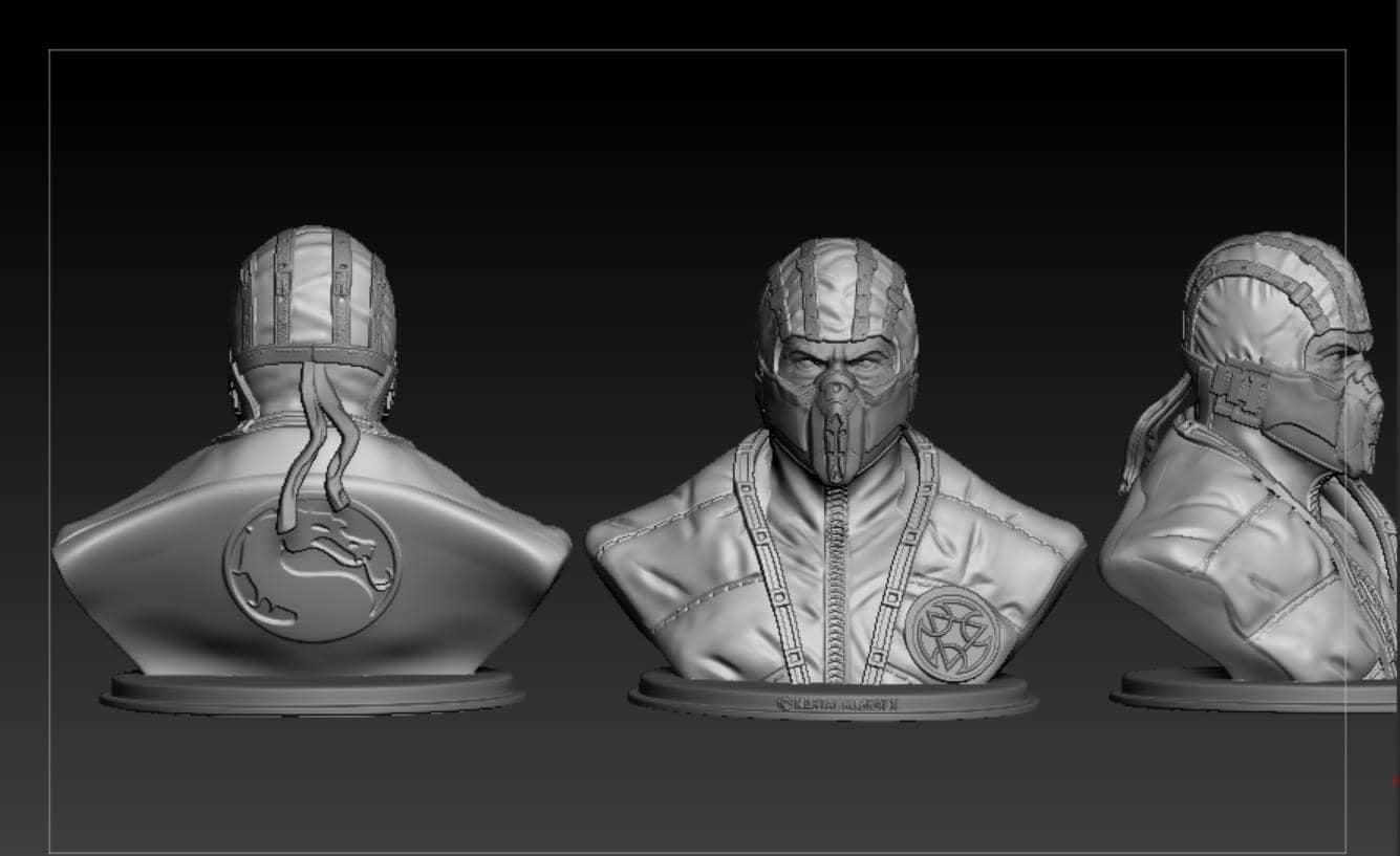 Busto Subzero MK grezzo da verniciare
